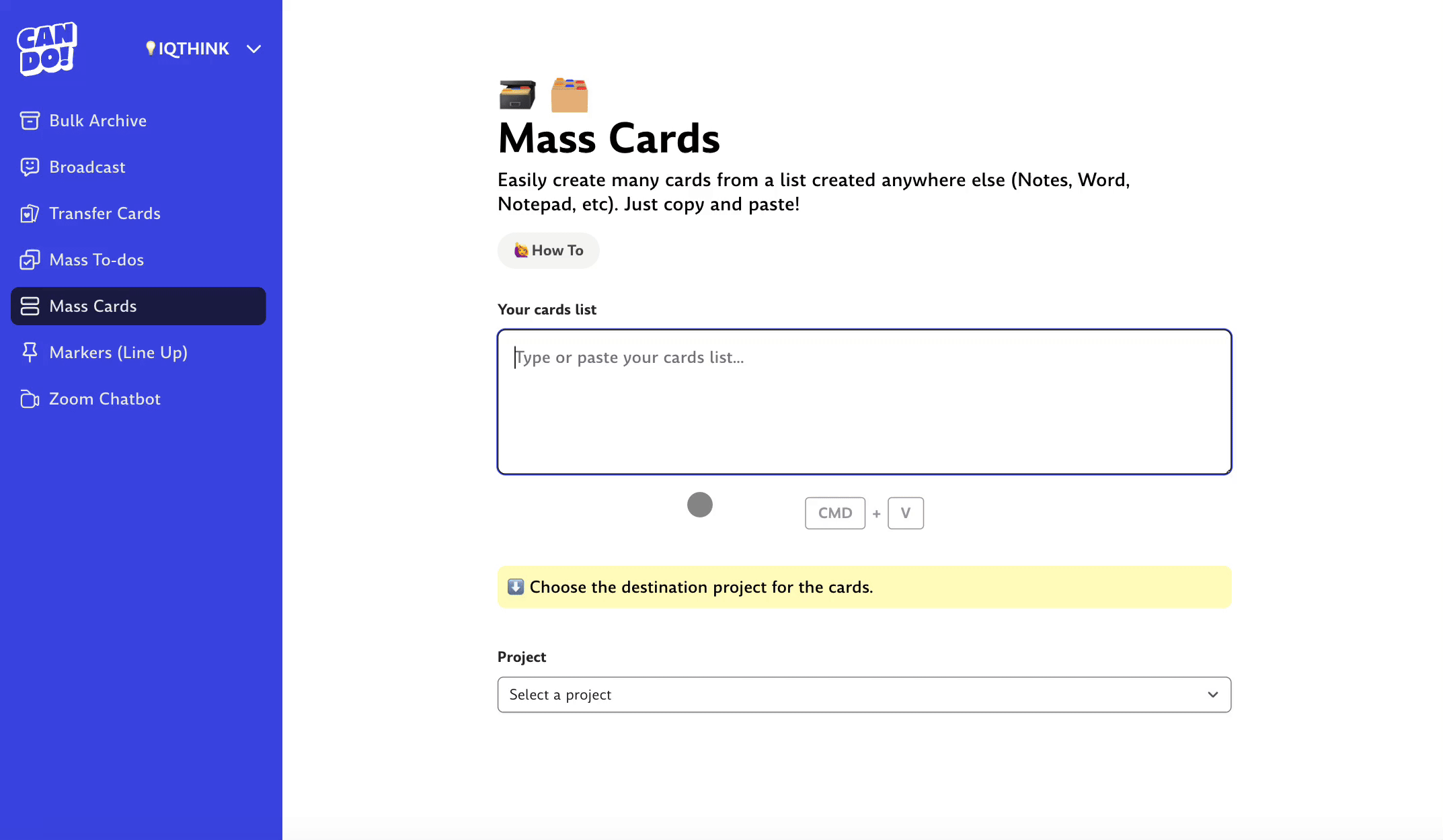 Mass Cards