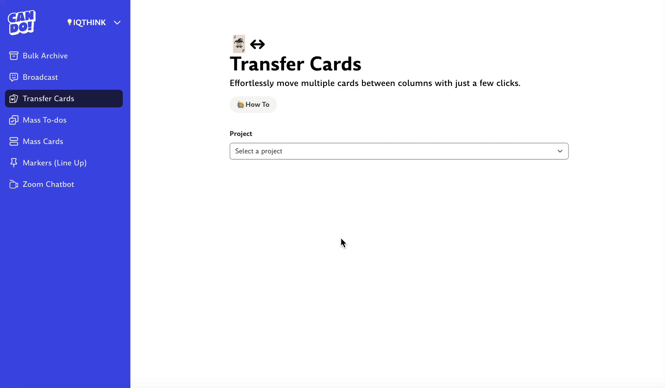 Transfer Cards